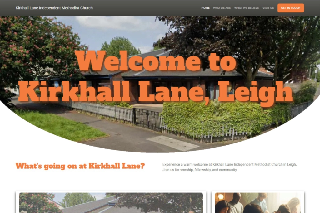 Kirkhall Lane church website